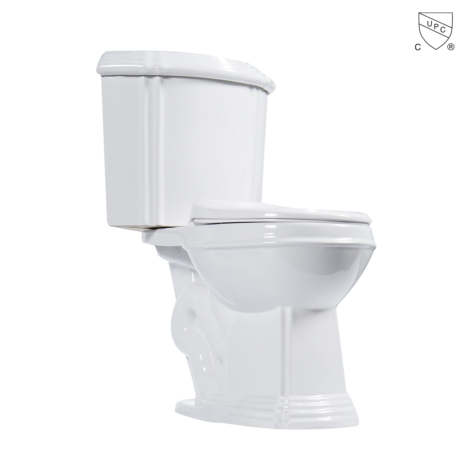 bathroom cupc close coupled corner toilet